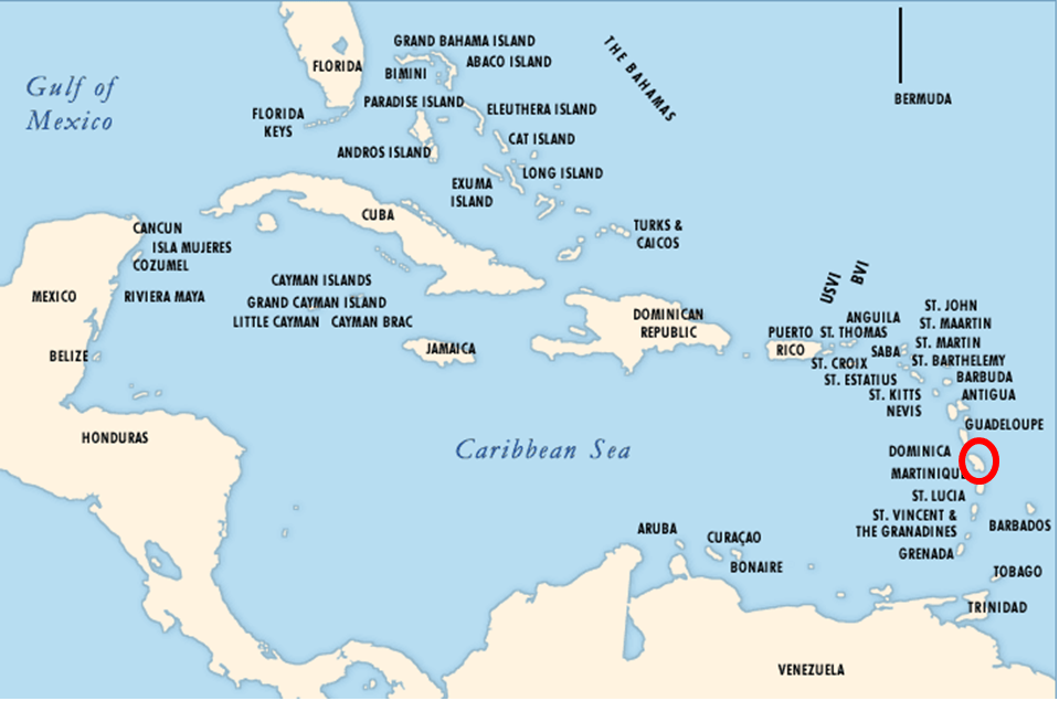 Where is Martinique?
