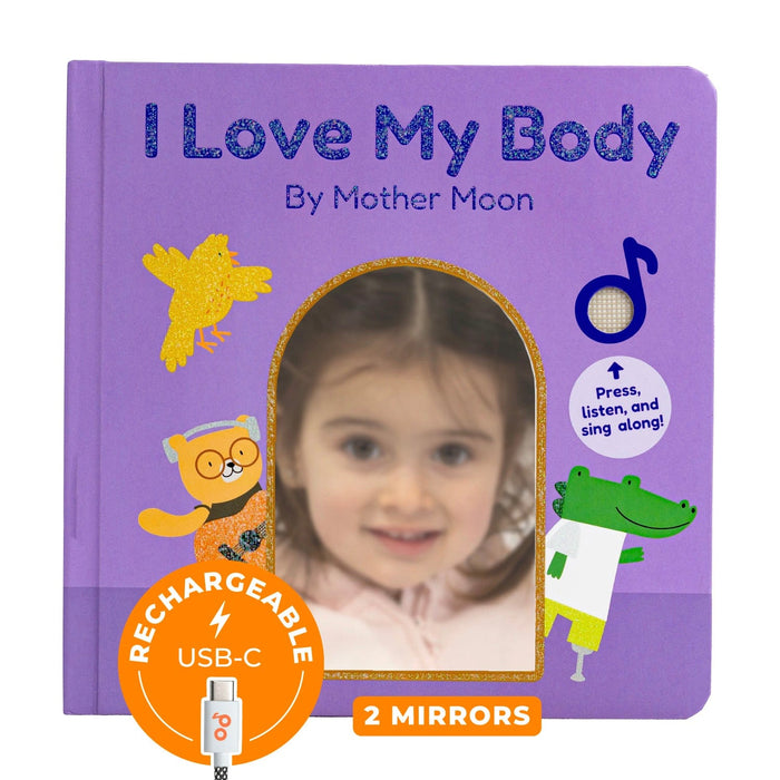 Cali's Books Sound Books I Love My Body by Mother Moon (Rechargeable)