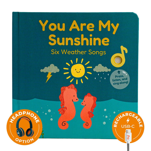 Cali's Books Sound Books You Are My Sunshine - Rechargeable w/ Jack Feature