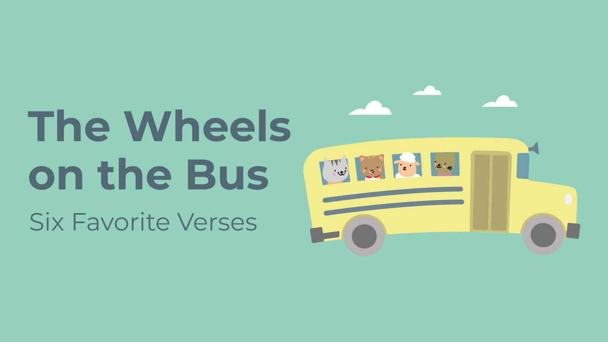 Wheels on the Bus Lyrics and Activities for Little Ones