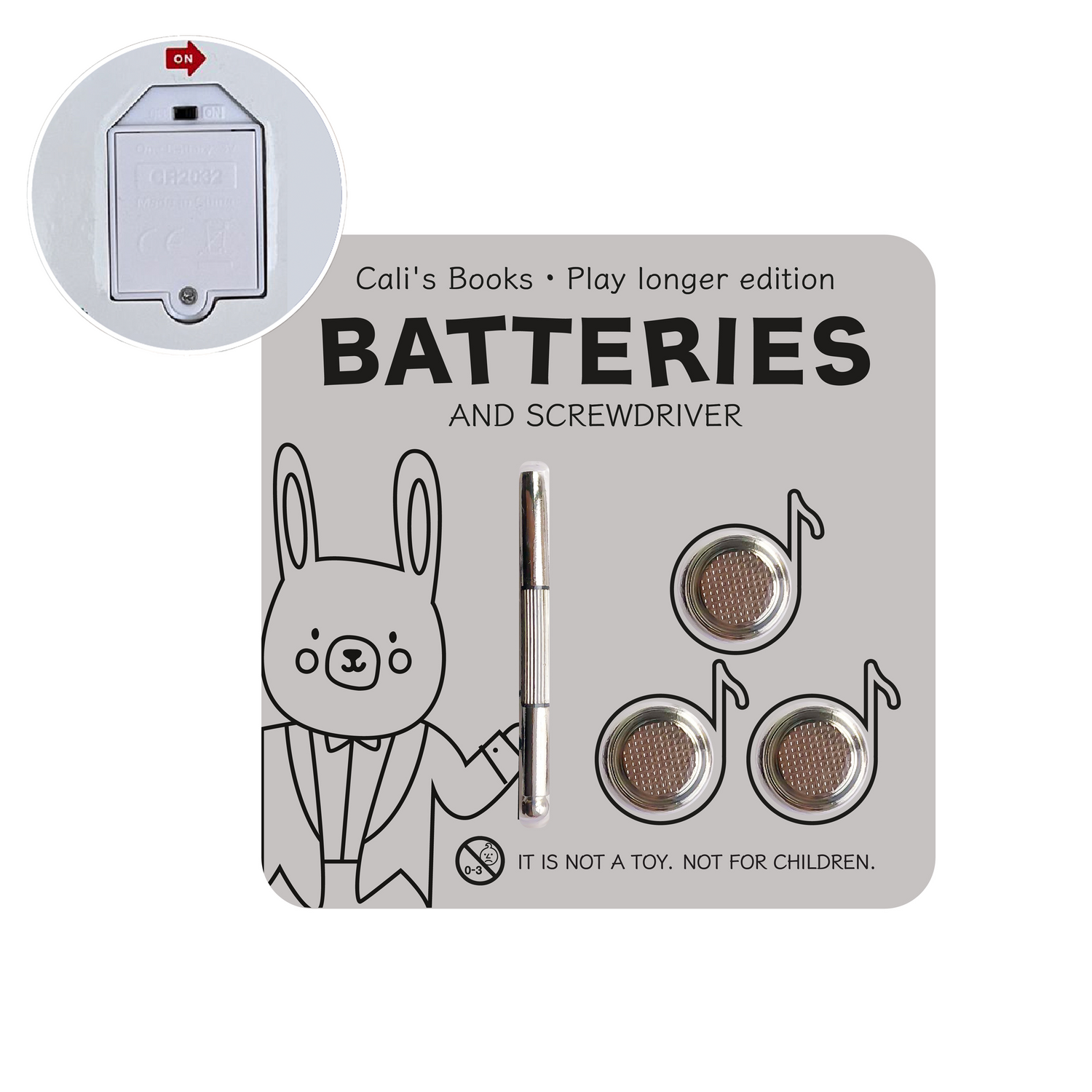 Get FREE replacement battery kits for your sound books!