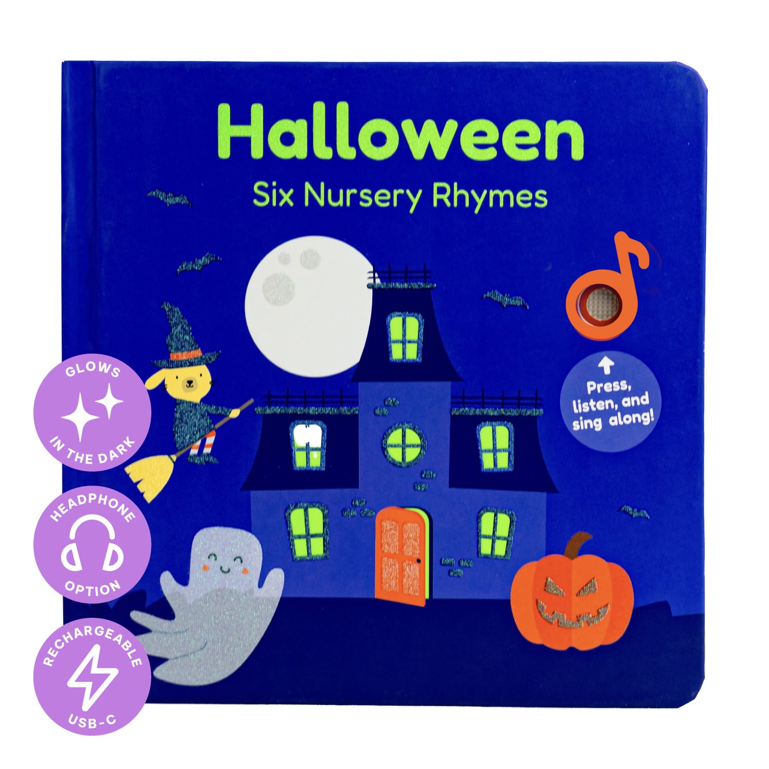 Halloween Nursery Rhymes Glow-in-the-Dark - Headphone Edition