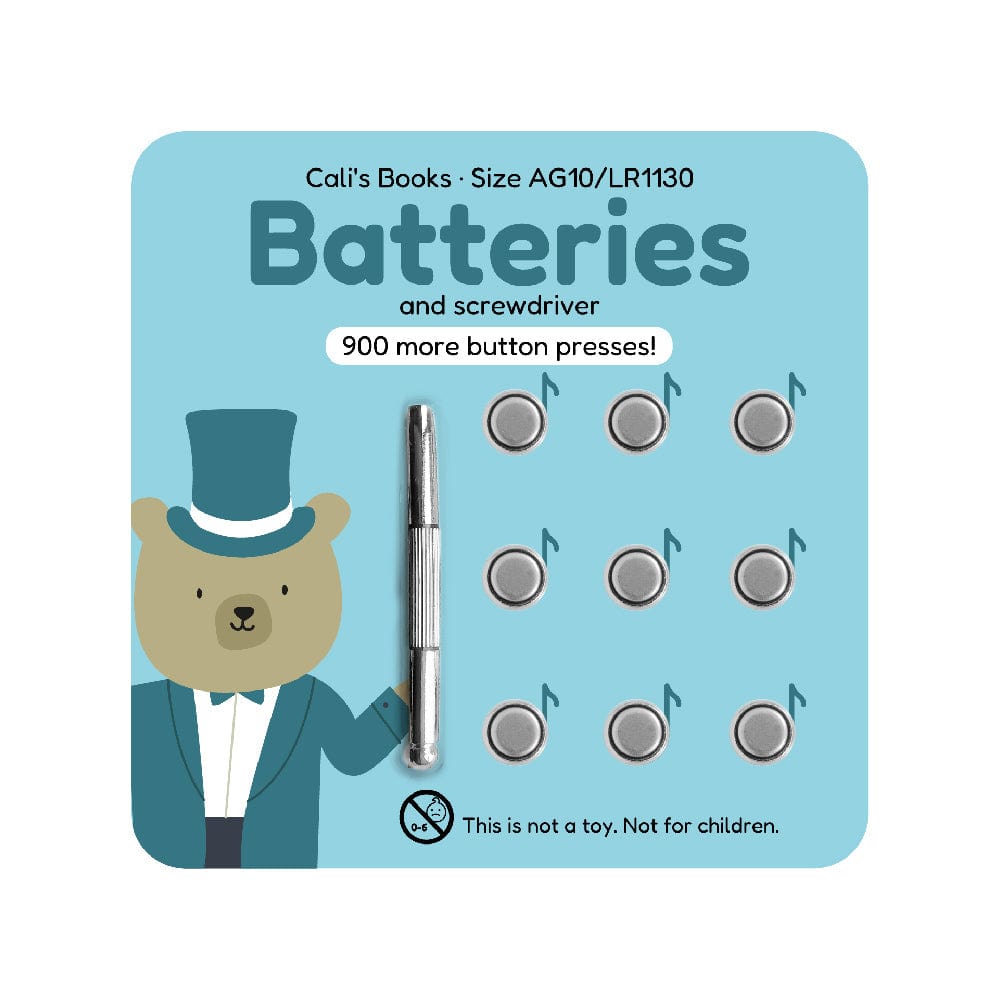 Cali's Books Batteries AG10 Battery Replacement Kit