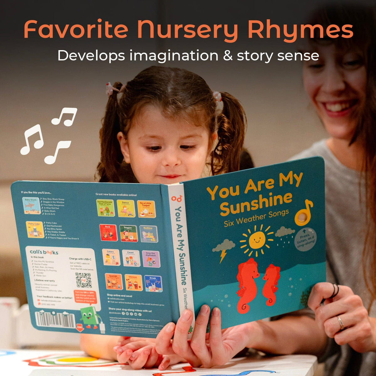 Cali's Books Bundles Nursery Rhymes Bundle - Rechargeable