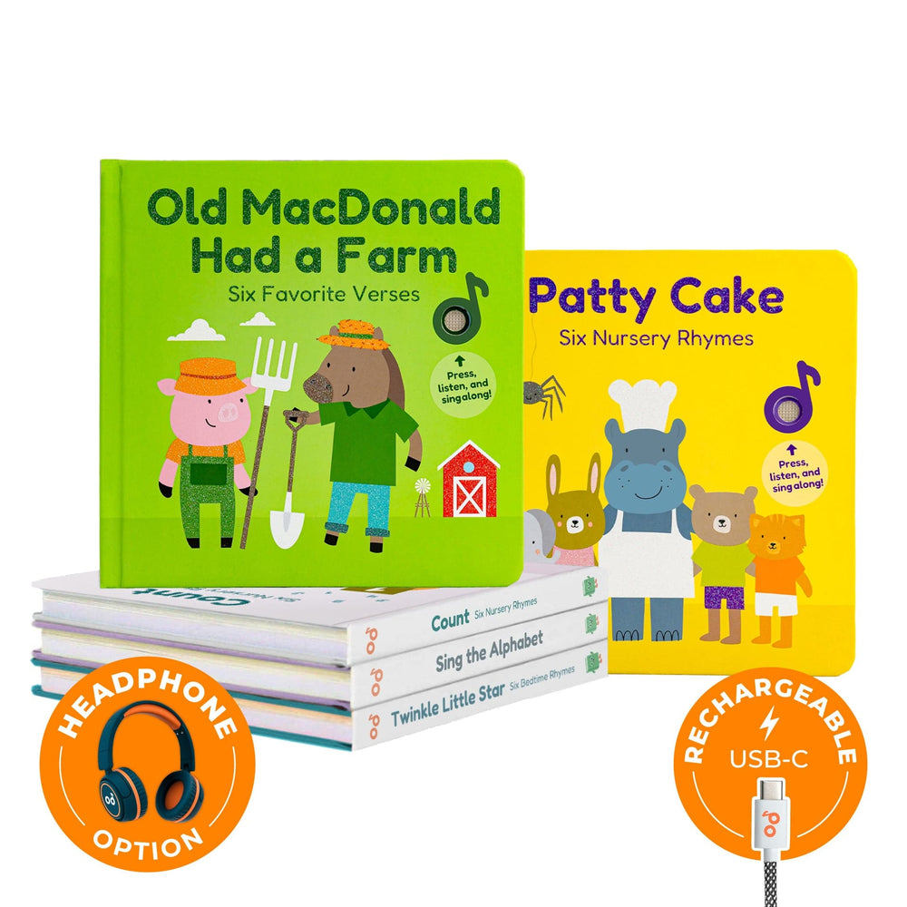 Cali's Books Bundles Sing & Learn English - Headphone Edition