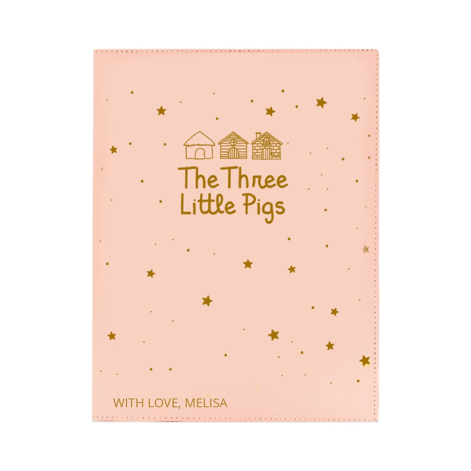 Engraved "The Three Little Pigs"