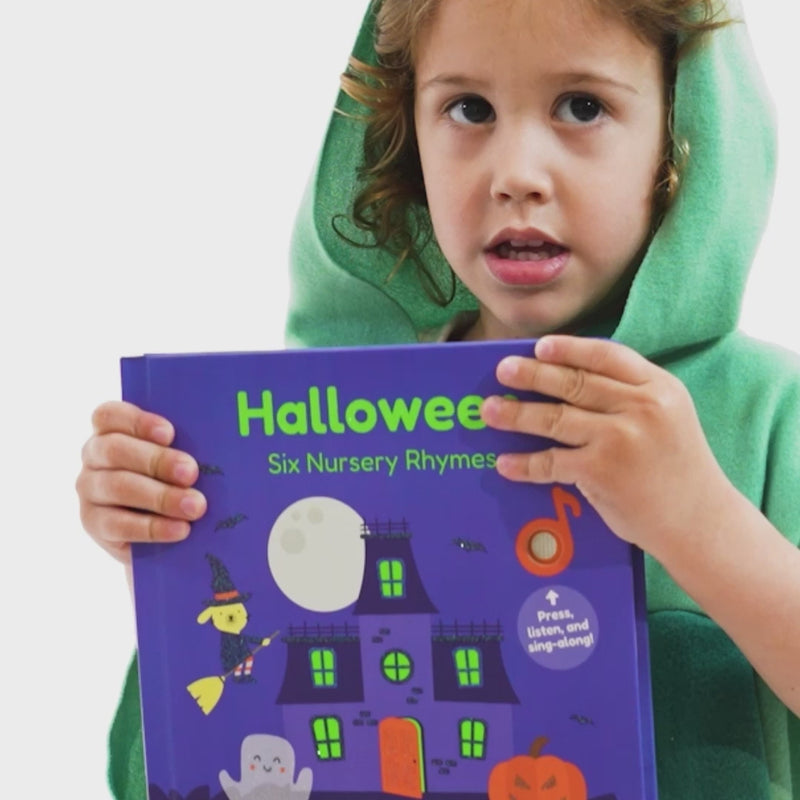 Halloween Nursery Rhymes Glow-in-the-Dark - Rechargeable sound book