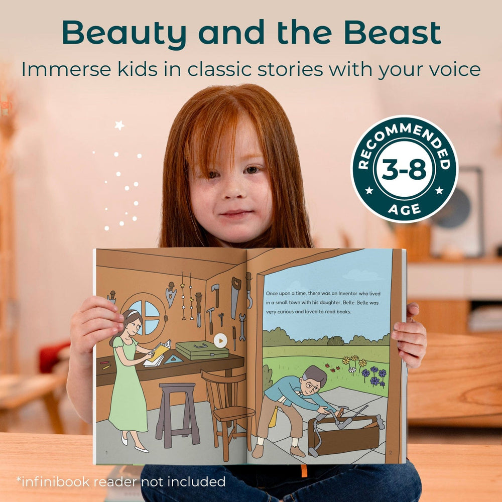 Cali's Books Recordable Booklets Beauty and the Beast - infinibooklet