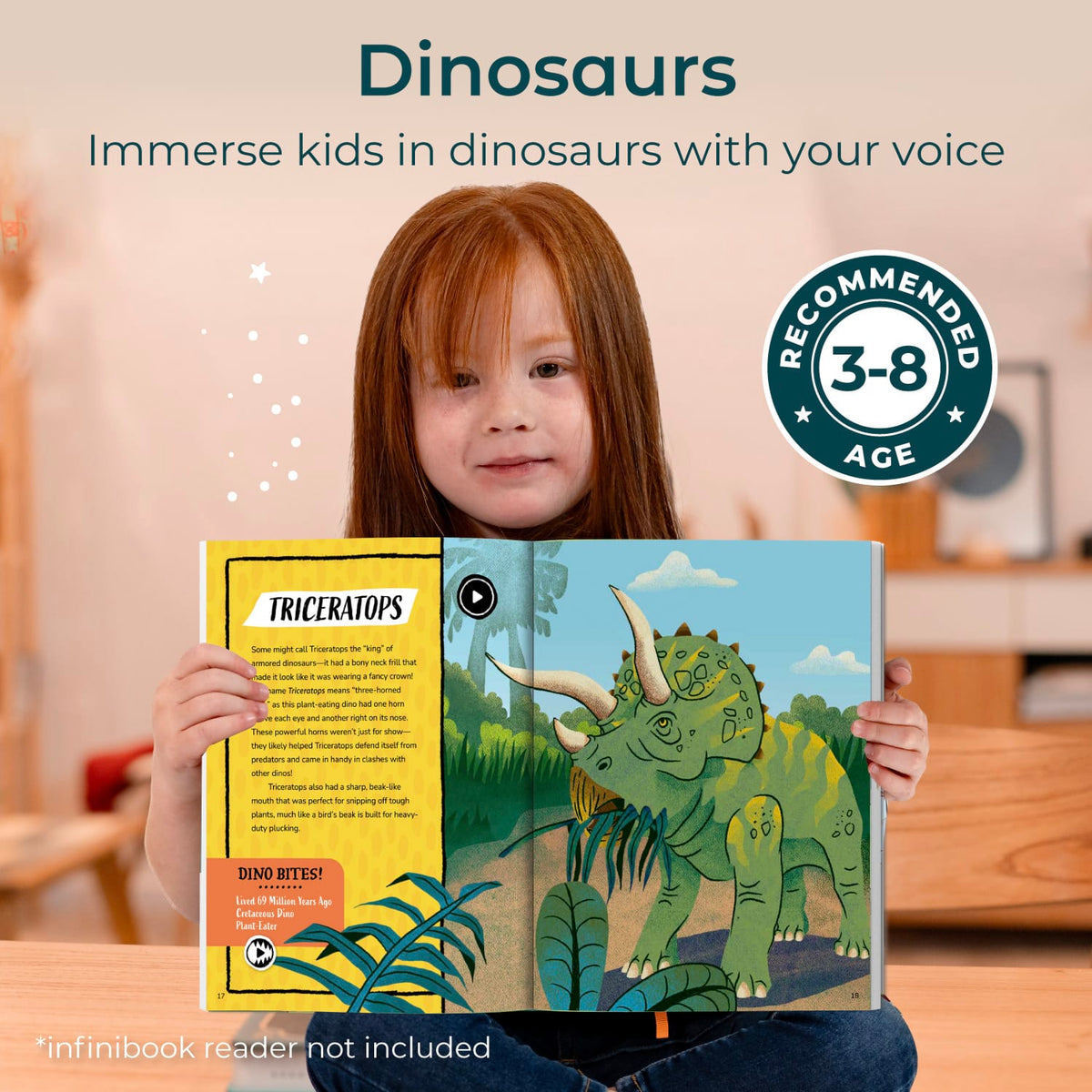 Cali's Books Recordable Booklets Dinosaurs - infinibooklet