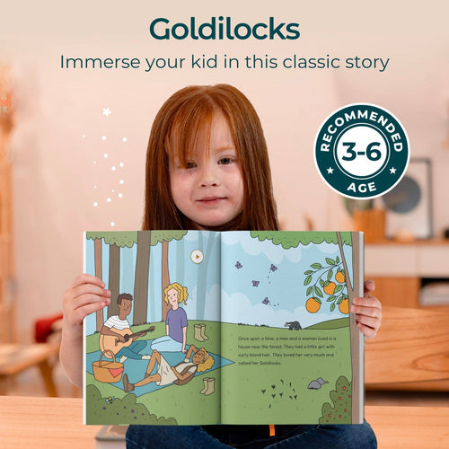 Cali's Books Recordable Booklets Goldilocks and the Three Bears - infinibooklet