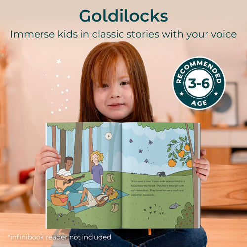 Cali's Books Recordable Booklets Goldilocks and the Three Bears - infinibooklet