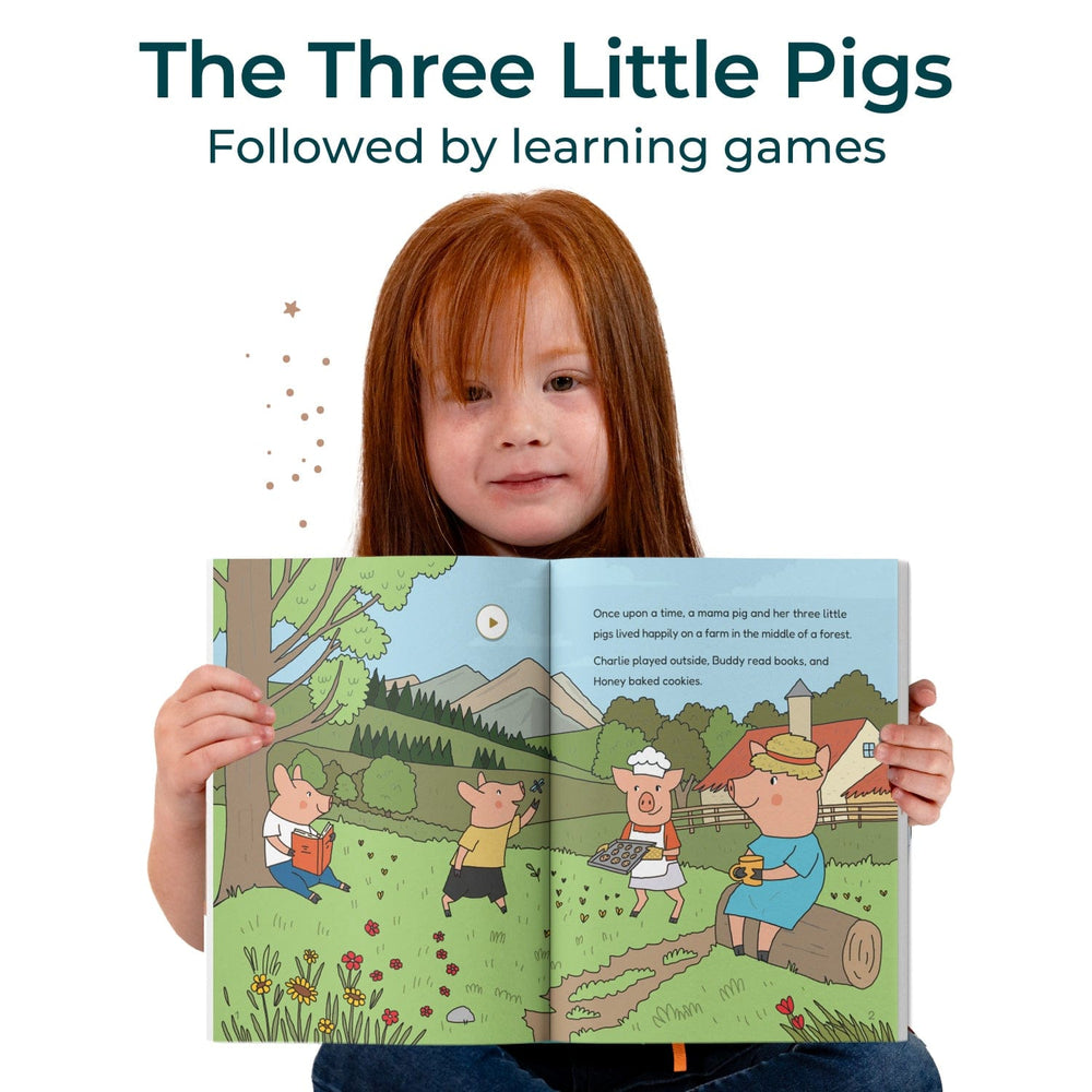 Cali's Books Recordable Booklets The Three Little Pigs - infinibooklet