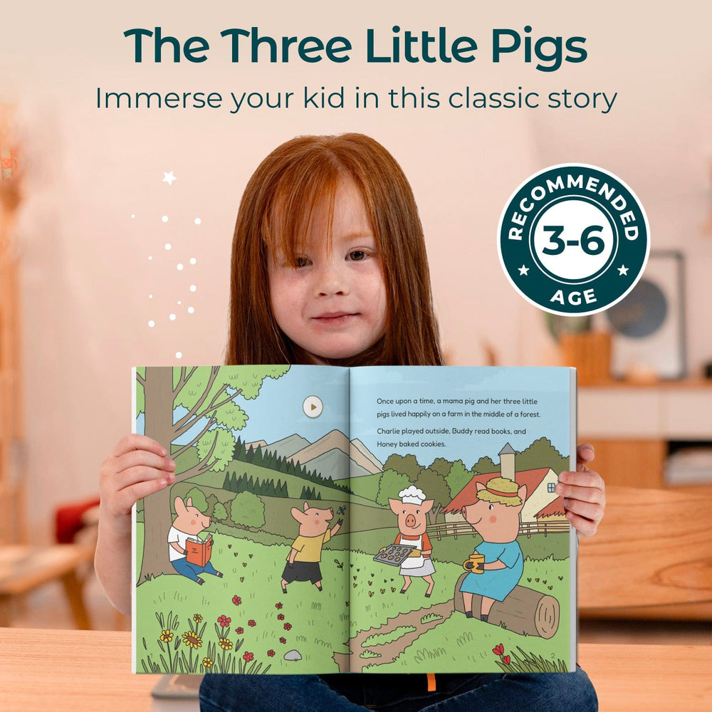 Cali's Books Recordable Booklets The Three Little Pigs - infinibooklet