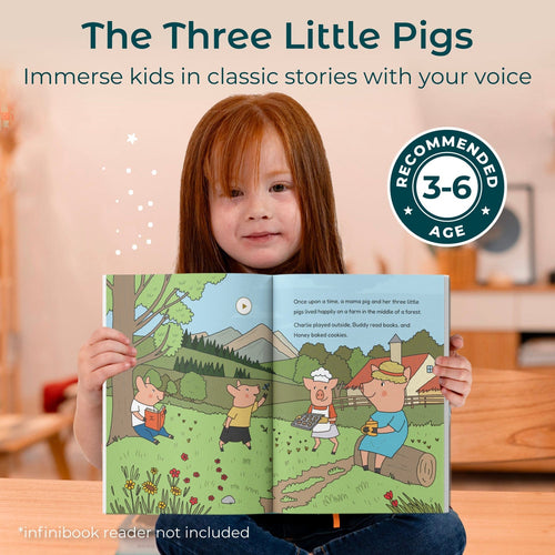 Cali's Books Recordable Booklets The Three Little Pigs - infinibooklet