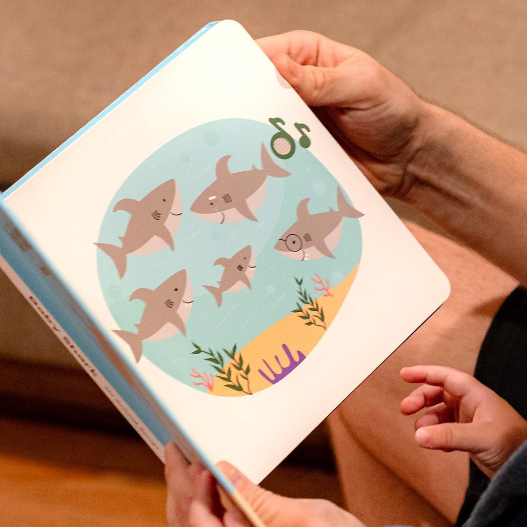 Cali's Books Sound Books Baby Shark Nursery Rhymes - Headphone Edition