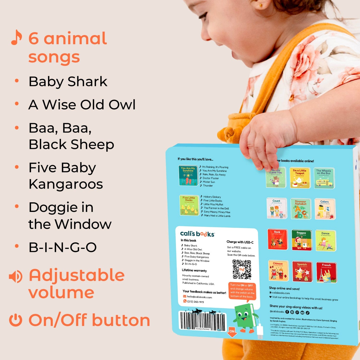Baby Shark Nursery Rhymes - Rechargeable