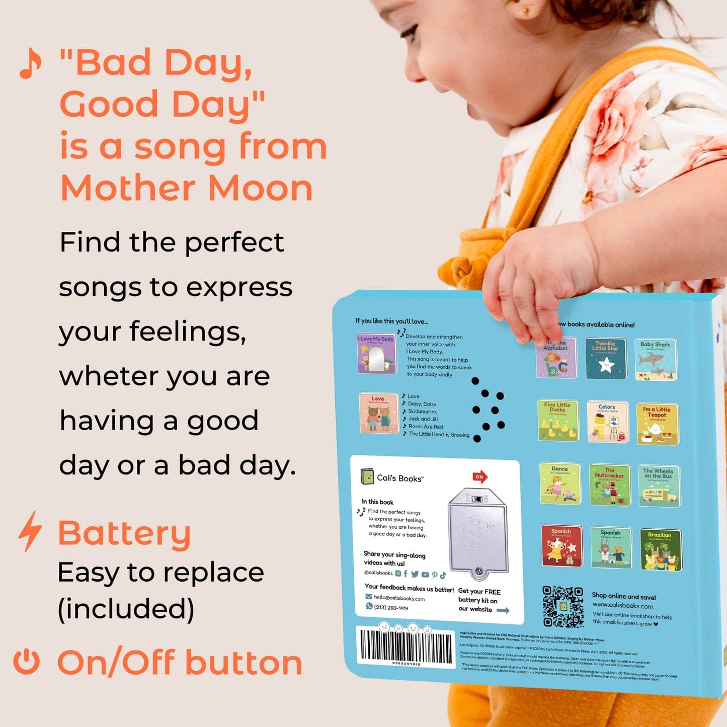 Cali's Books Sound Books Bad Day, Good Day by Mother Moon