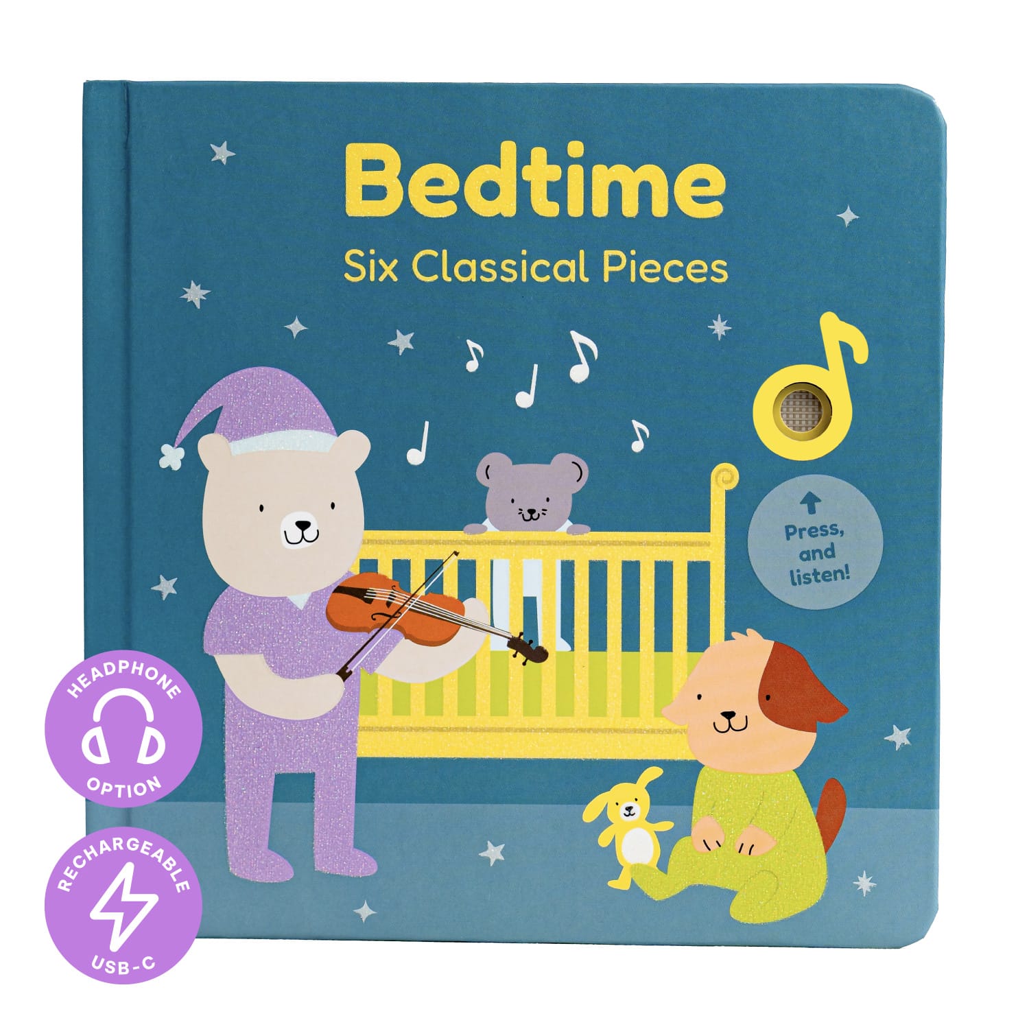 Cali's Books Sound Books Bedtime Six Classical Pieces - Headphone Edition