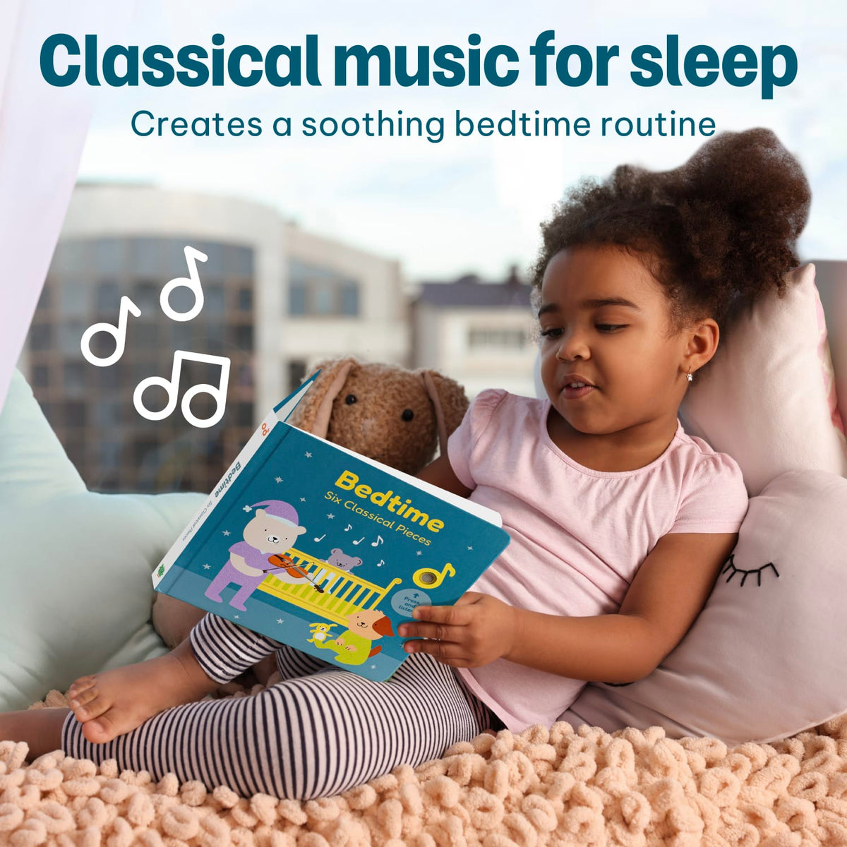 Cali's Books Sound Books Bedtime Six Classical Pieces - Headphone Edition