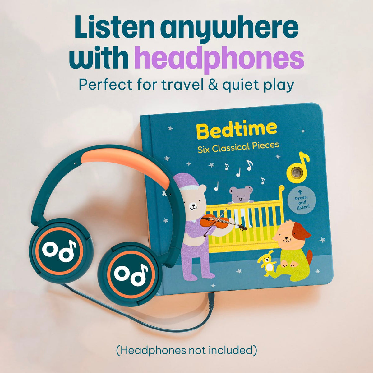 Cali's Books Sound Books Bedtime Six Classical Pieces - Headphone Edition