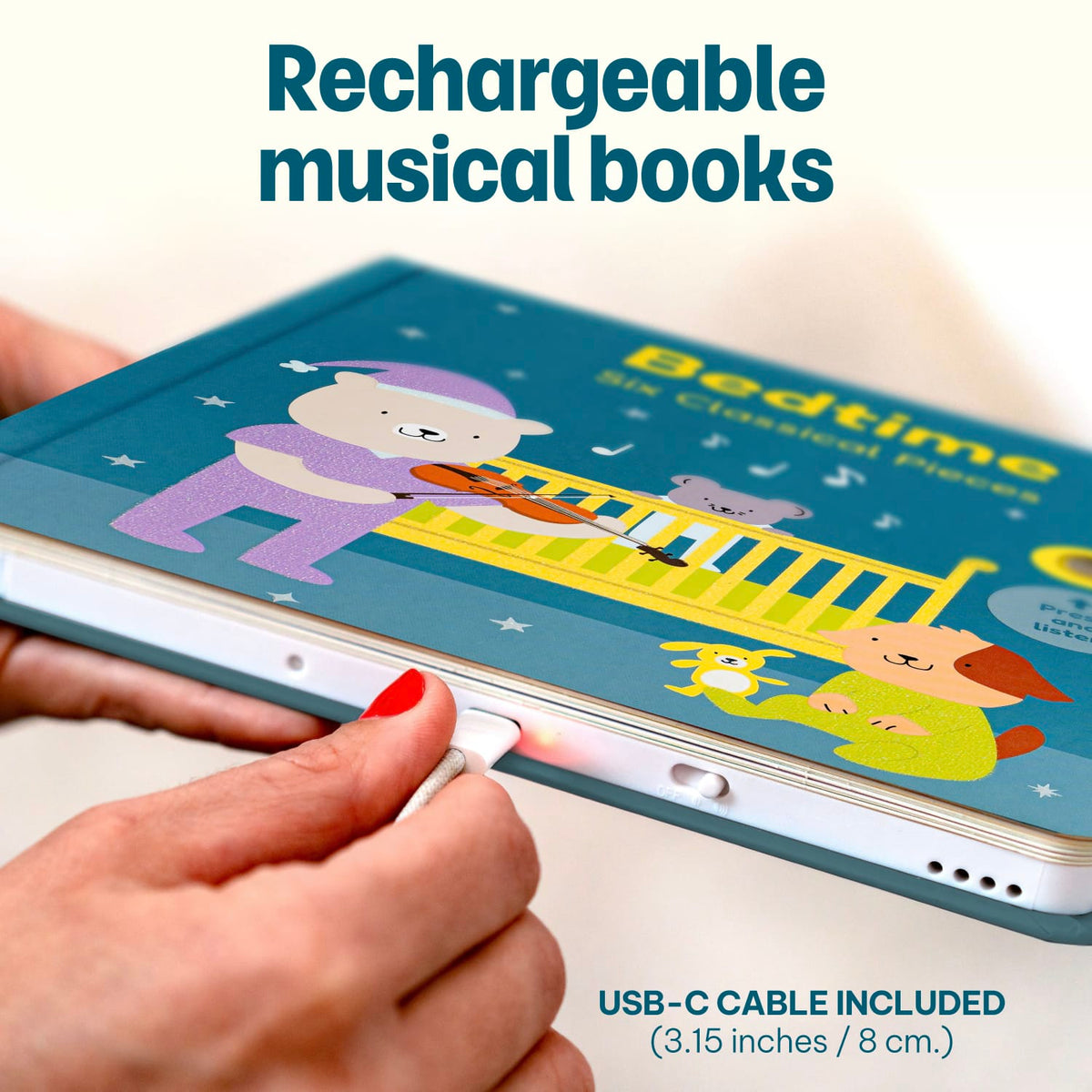 Cali's Books Sound Books Bedtime Six Classical Pieces - Headphone Edition