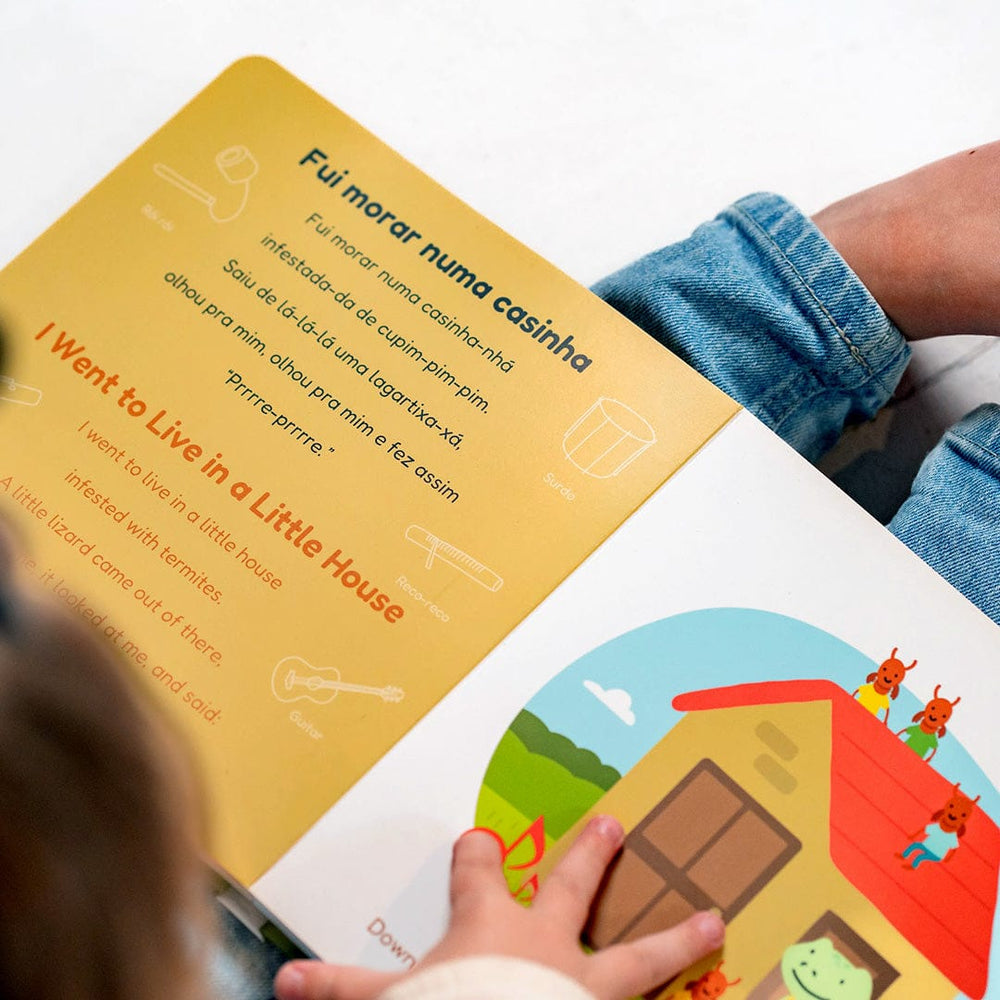 Cali's Books Sound Books Brazilian Nursery Rhymes - Headphone Edition