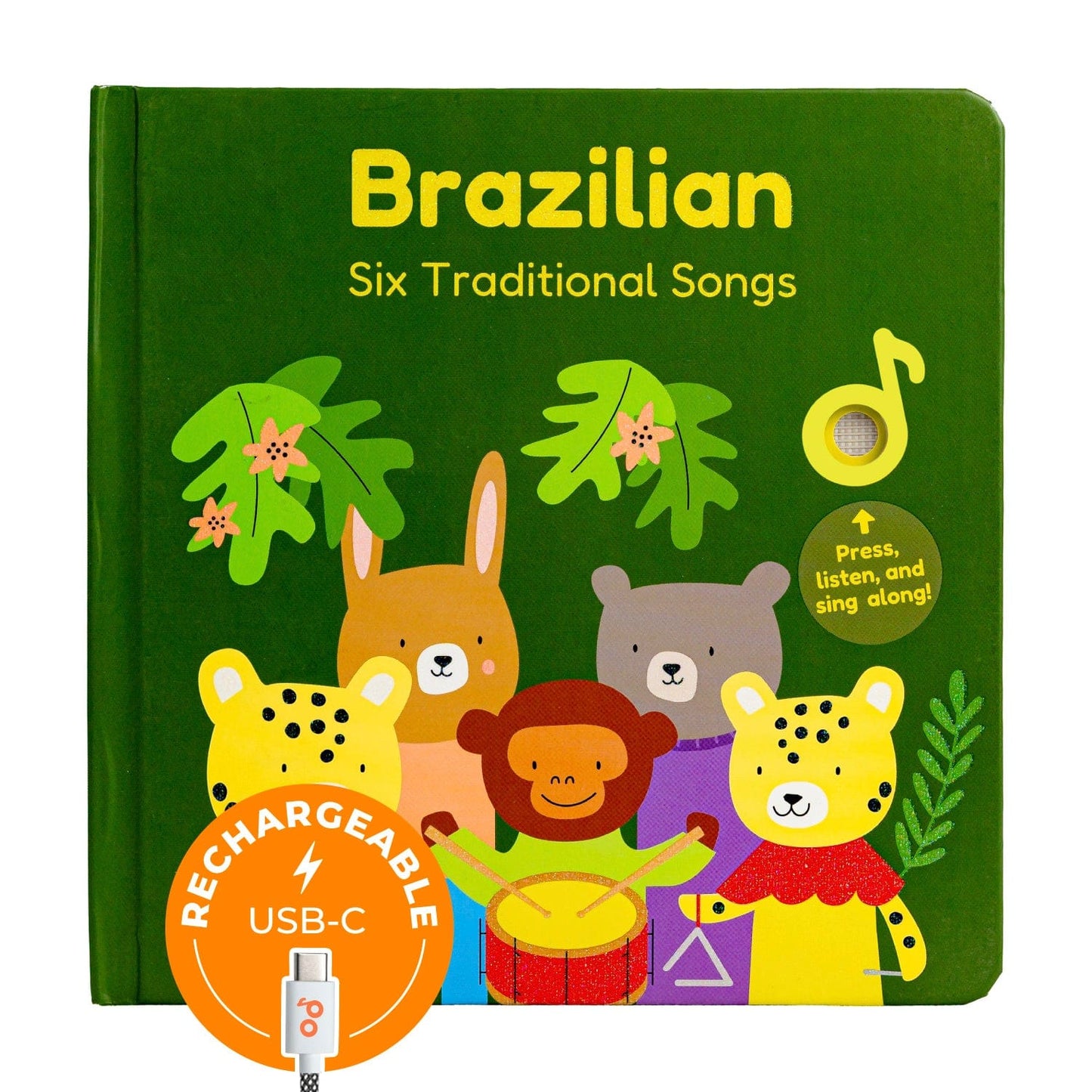 Cali's Books Sound Books Brazilian Nursery Rhymes - Rechargeable