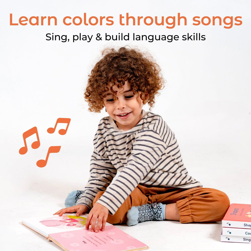 Cali's Books Sound Books Colors Nursery Rhymes - Rechargeable