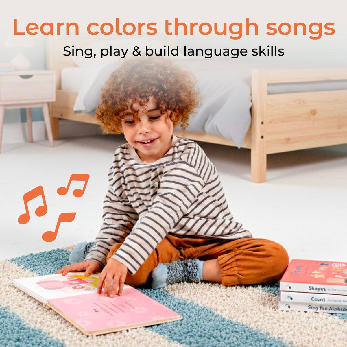 Cali's Books Sound Books Colors Nursery Rhymes - Rechargeable