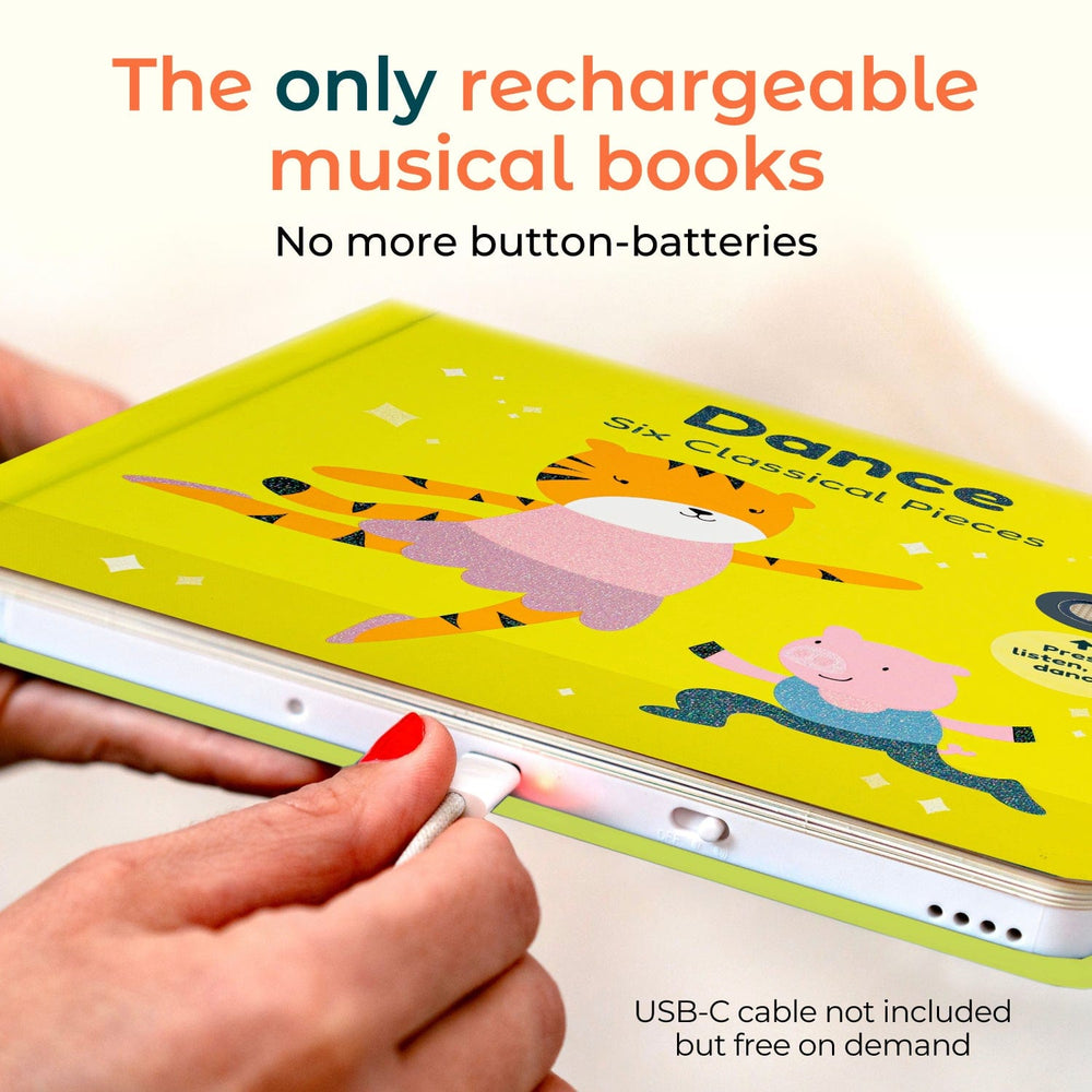 Cali's Books Sound Books Dance to Classical Music - Rechargeable