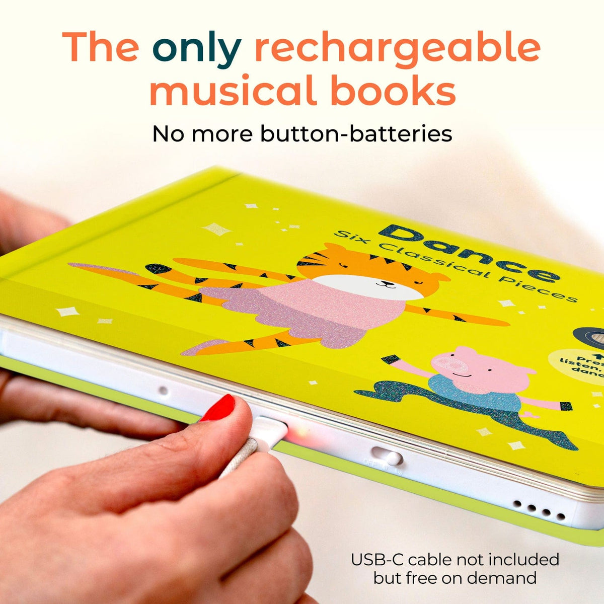 Cali's Books Sound Books Dance to Classical Music - Rechargeable