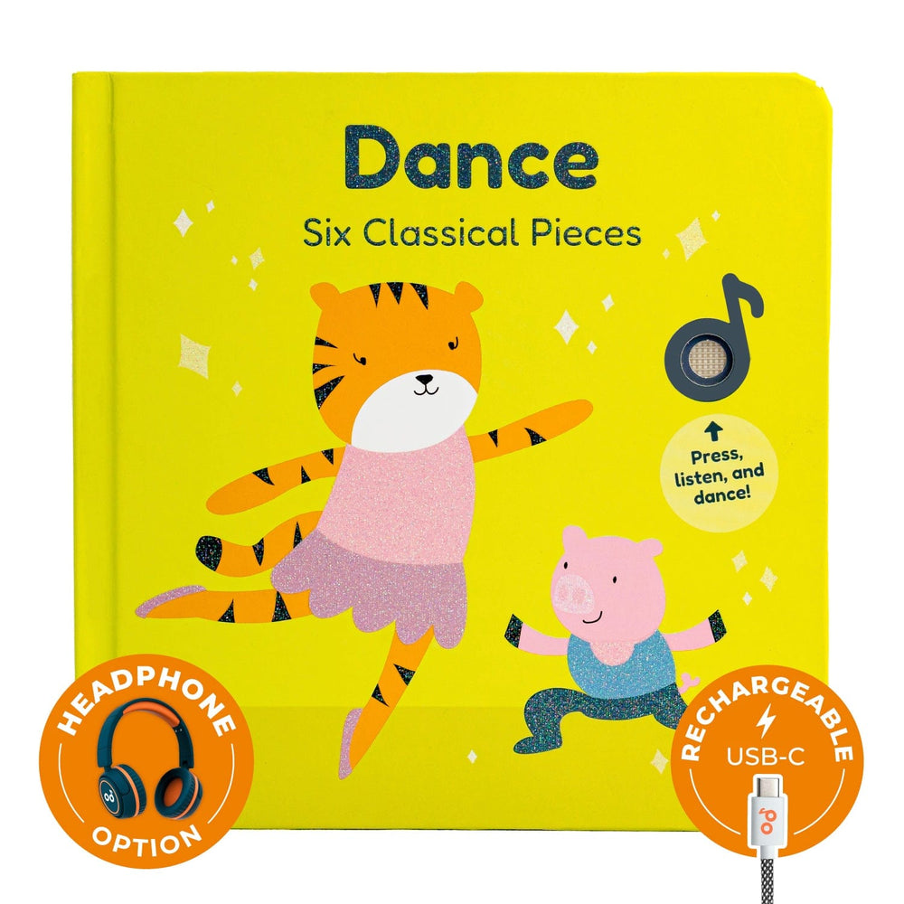 Cali's Books Sound Books Dance to Classical Music - Rechargeable w/Jack Feature