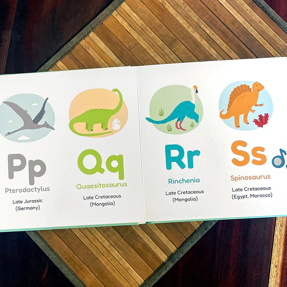 Cali's Books Sound Books Dinosaur Alphabet - Headphone Edition