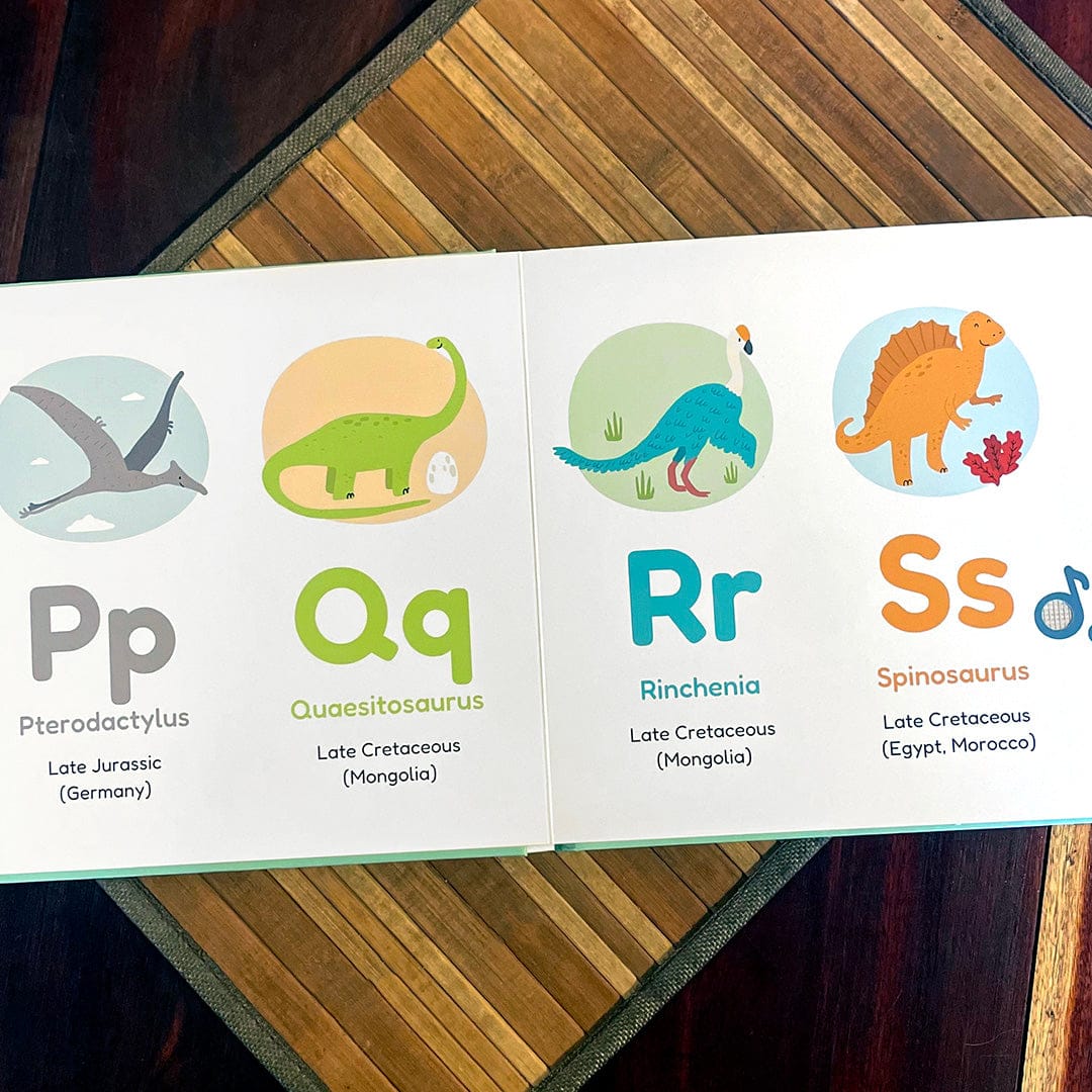 Cali's Books Sound Books Dinosaur Alphabet - Headphone Edition