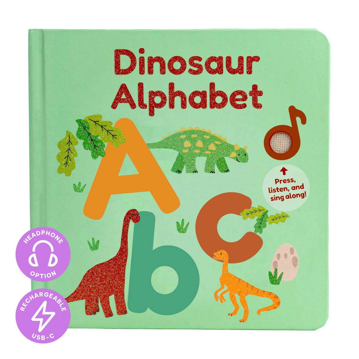 Cali's Books Sound Books Dinosaur Alphabet - Headphone Edition