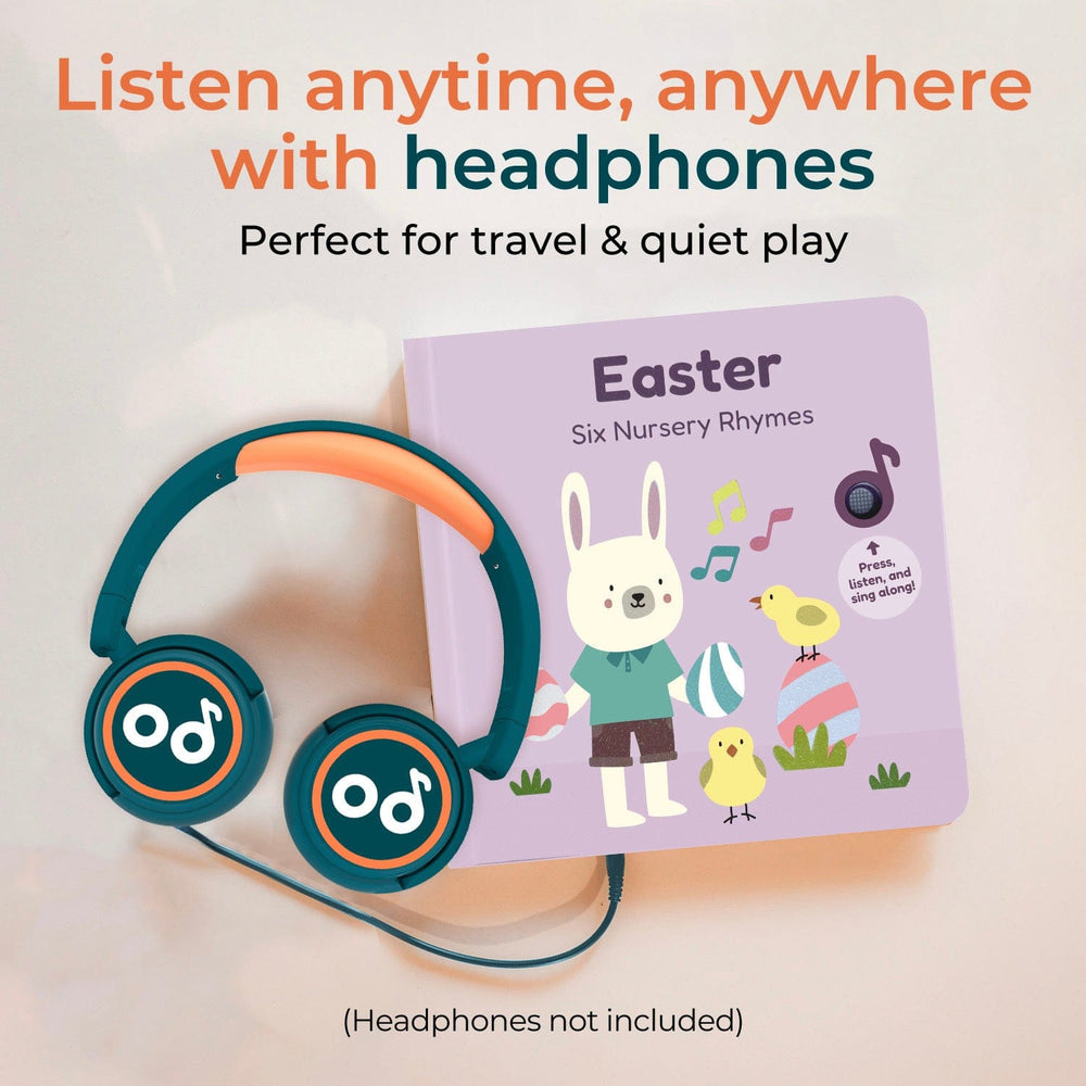 Cali's Books Sound Books Easter Nursery Rhymes - Headphone edition