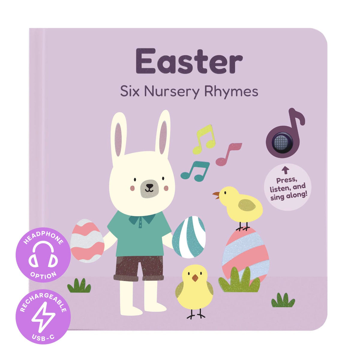 Cali's Books Sound Books Easter Nursery Rhymes - Headphone edition