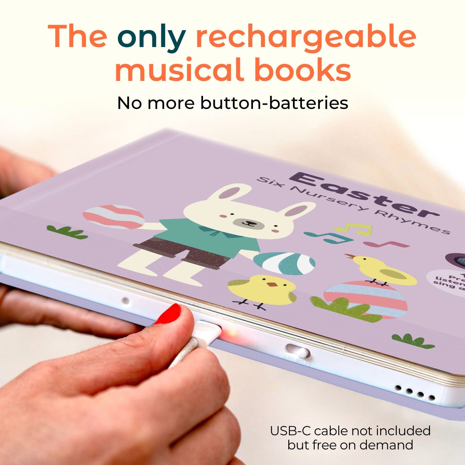 Cali's Books Sound Books Easter Nursery Rhymes - Rechargeable