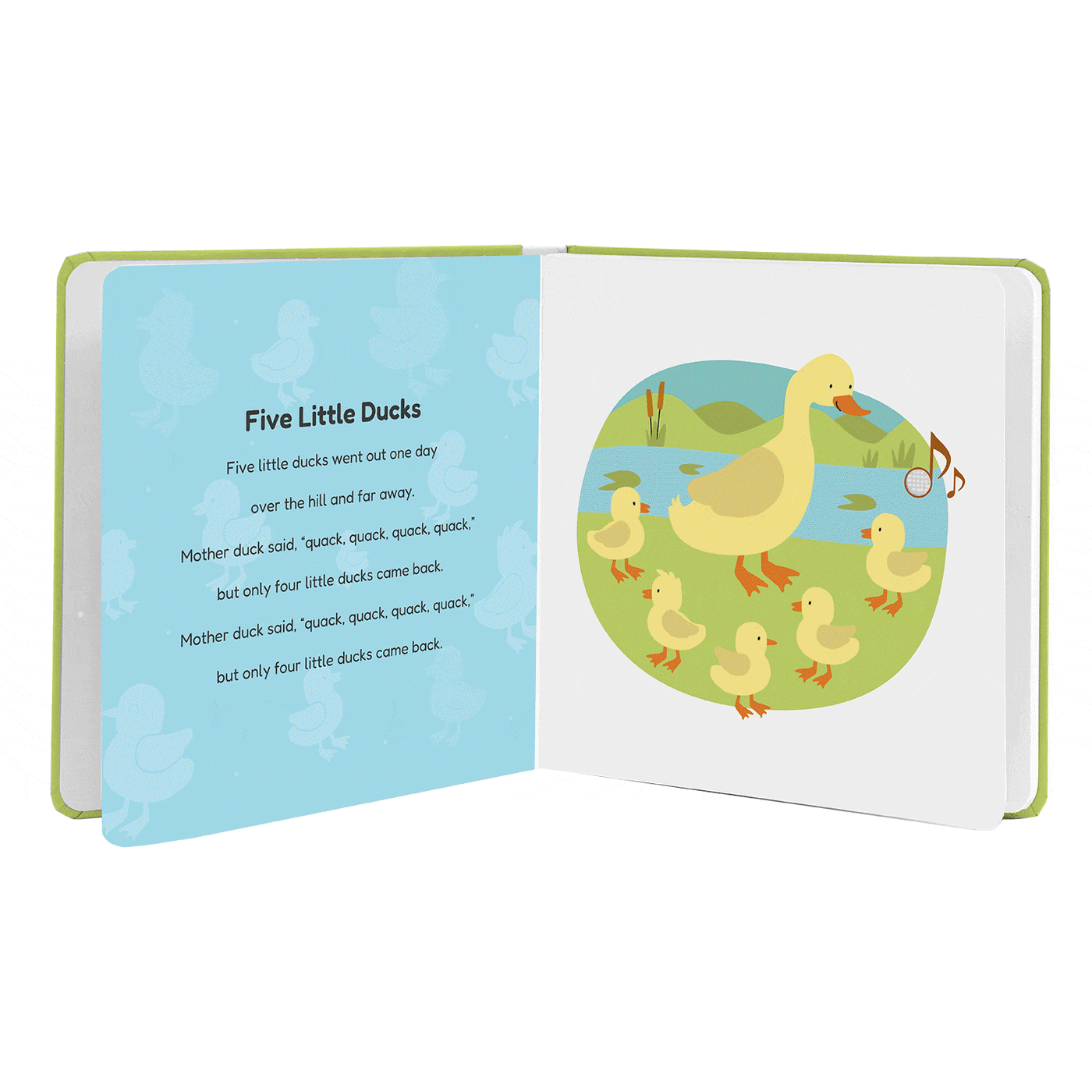 Five Little Ducks Song - Animal and Nature Books - Cali's Books