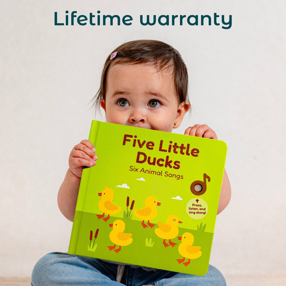 Cali's Books Sound Books Five Little Ducks Nursery Rhymes - Rechargeable
