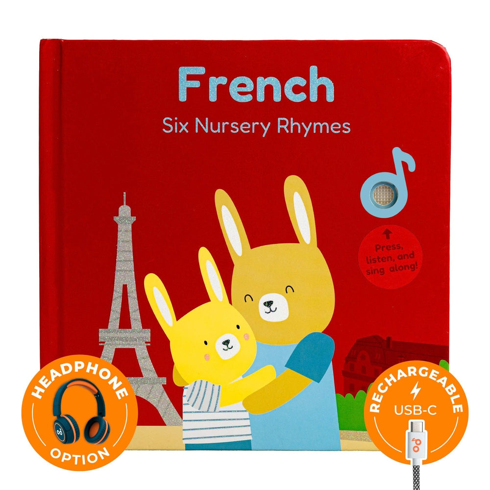 Cali's Books Sound Books French Nursery Rhymes - Headphone edition