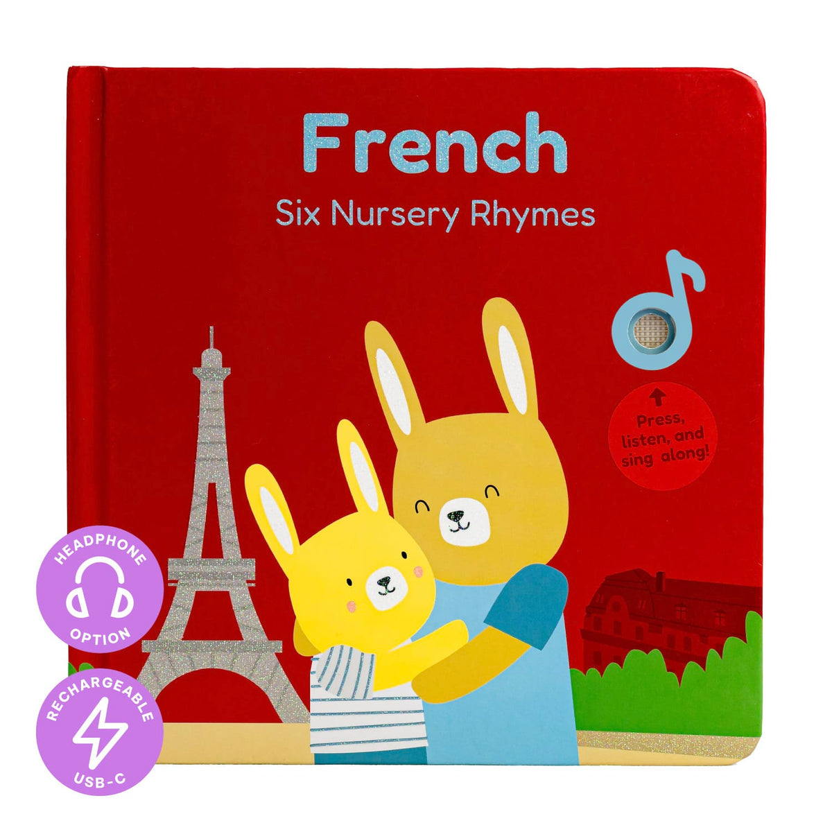 Cali's Books Sound Books French Nursery Rhymes - Headphone edition