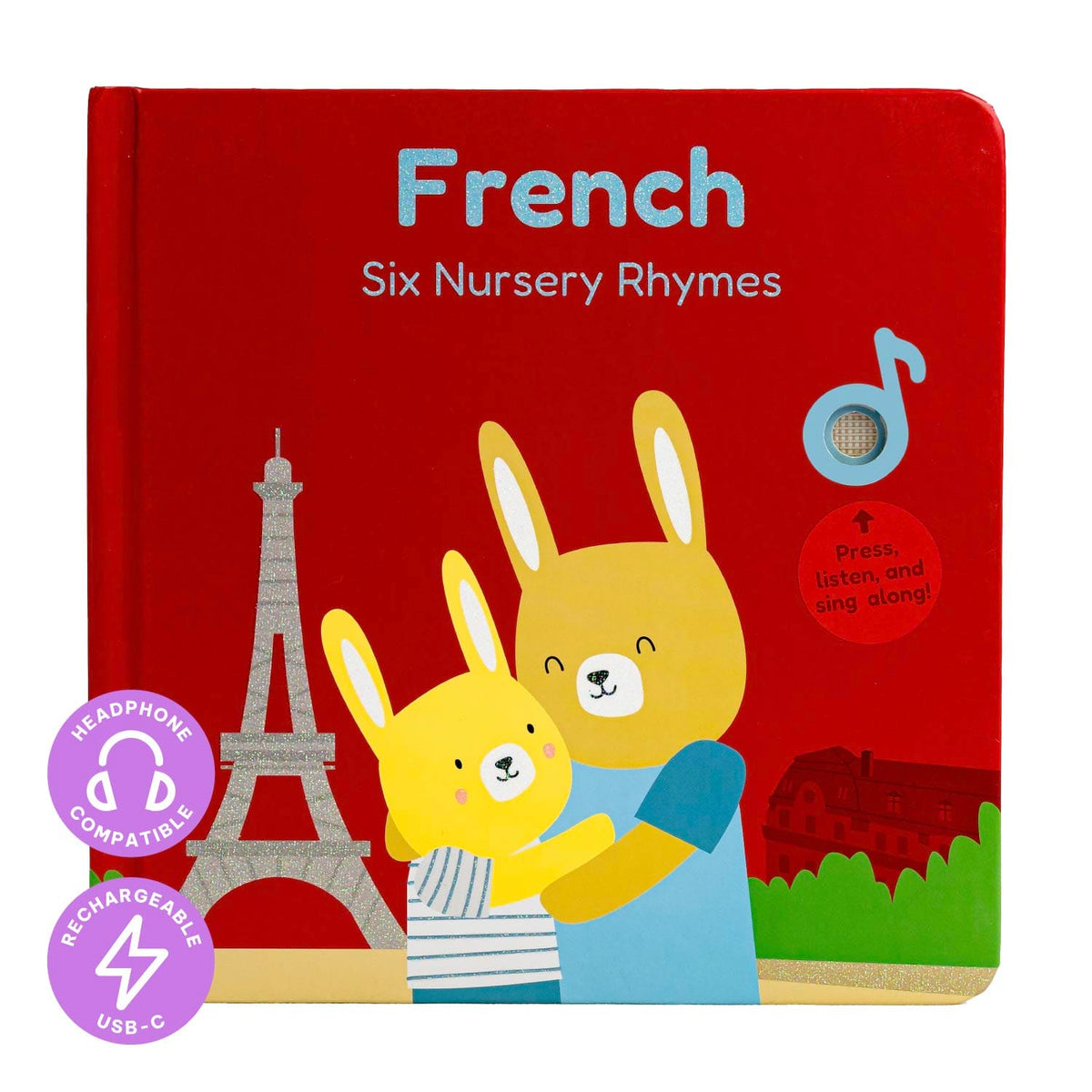 Cali's Books Sound Books French Nursery Rhymes - Headphone edition