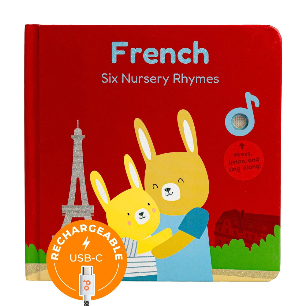 Cali's Books Sound Books French Nursery Rhymes - Rechargeable