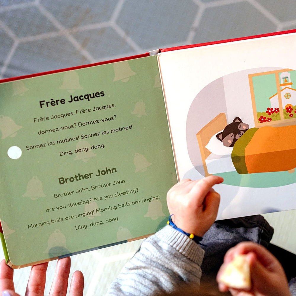 Cali's Books Sound Books French Nursery Rhymes - Rechargeable