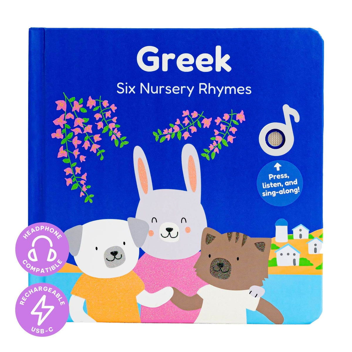 Cali's Books Sound Books Greek Nursery Rhymes - Headphone Edition