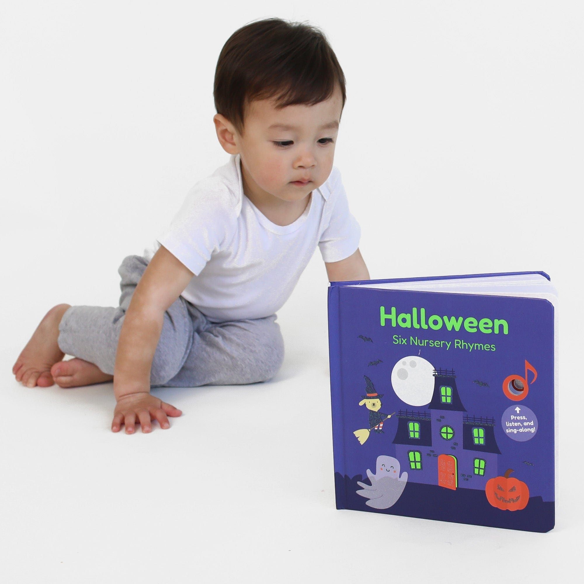 Cali's Books Sound Books Halloween Nursery Rhymes Glow in the dark