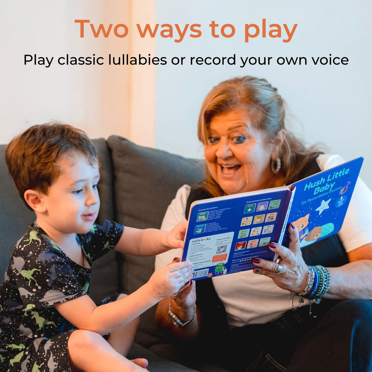 Cali's Books Sound Books Hush Little Baby - Recordable