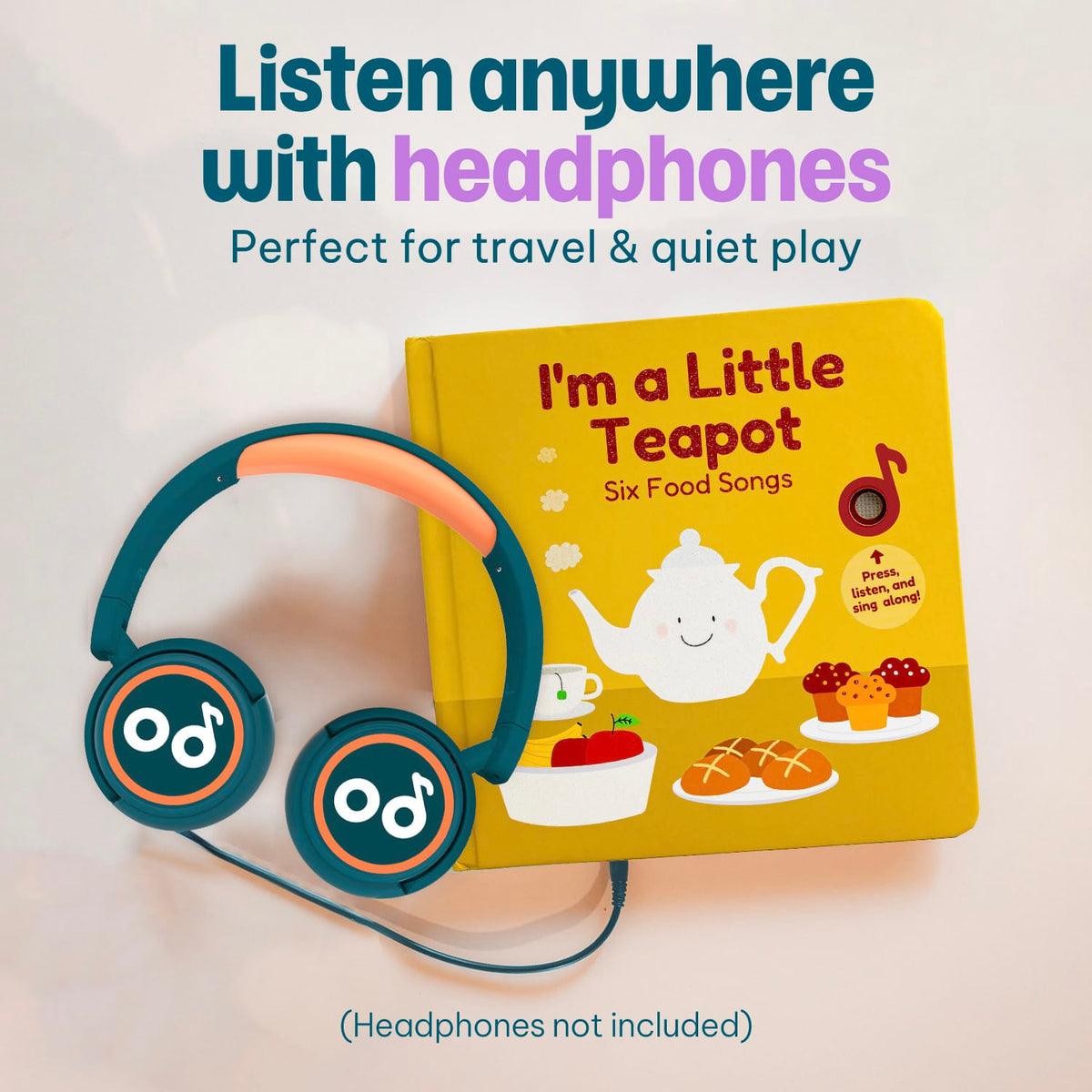 Cali's Books Sound Books I'm a Little Teapot - Headphone Edition