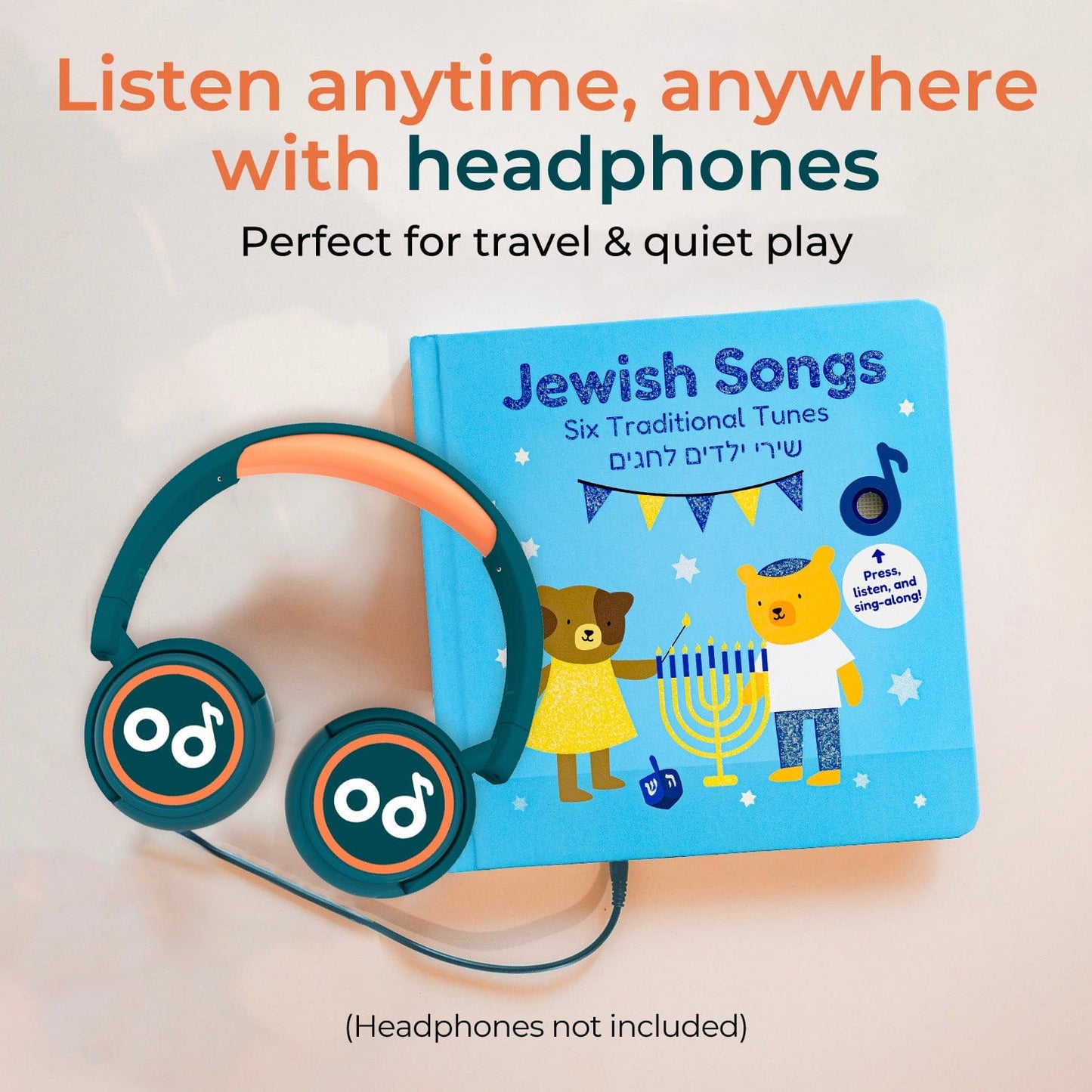 Cali's Books Sound Books Jewish Songs - Headphone Edition